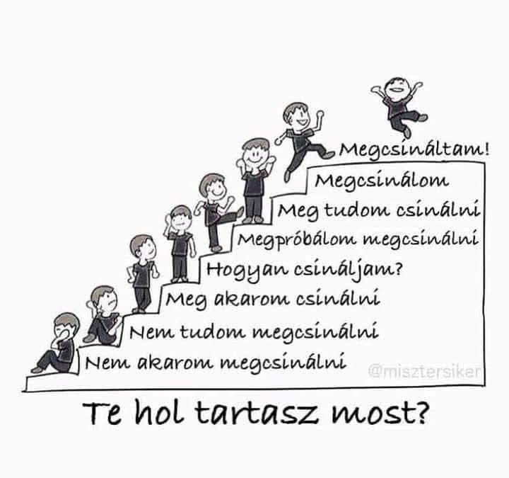 A fejlődés lépései